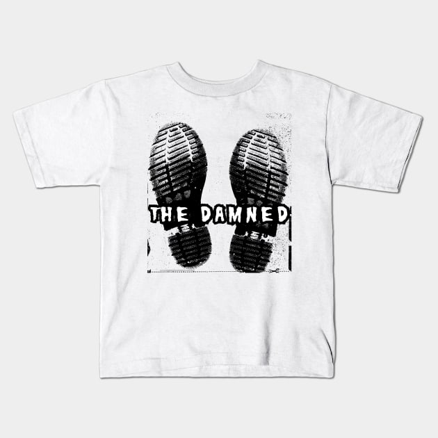the damned classic boot Kids T-Shirt by angga108